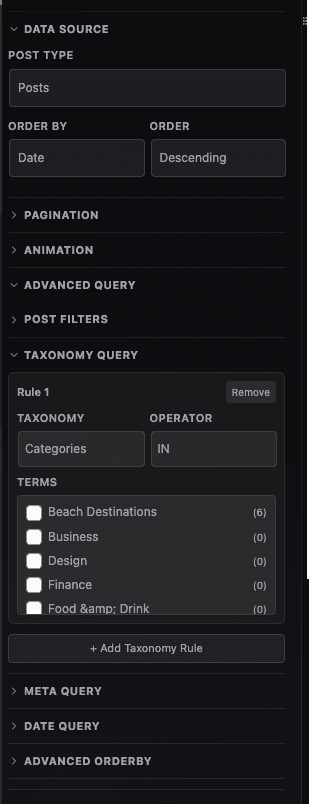 Grid Panda facet builder poster