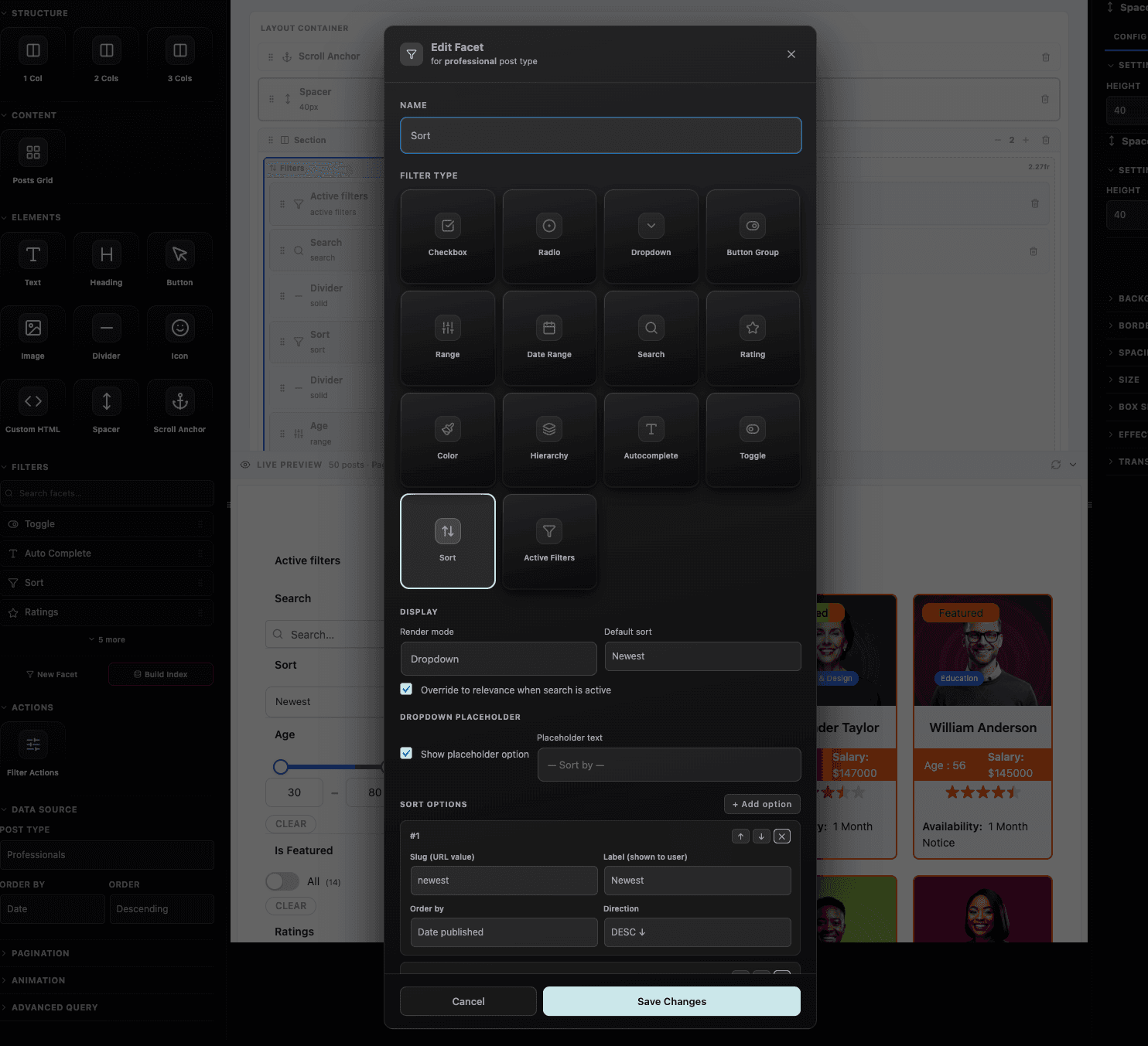 Grid Panda visual grid builder